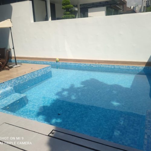 Swimming pool area